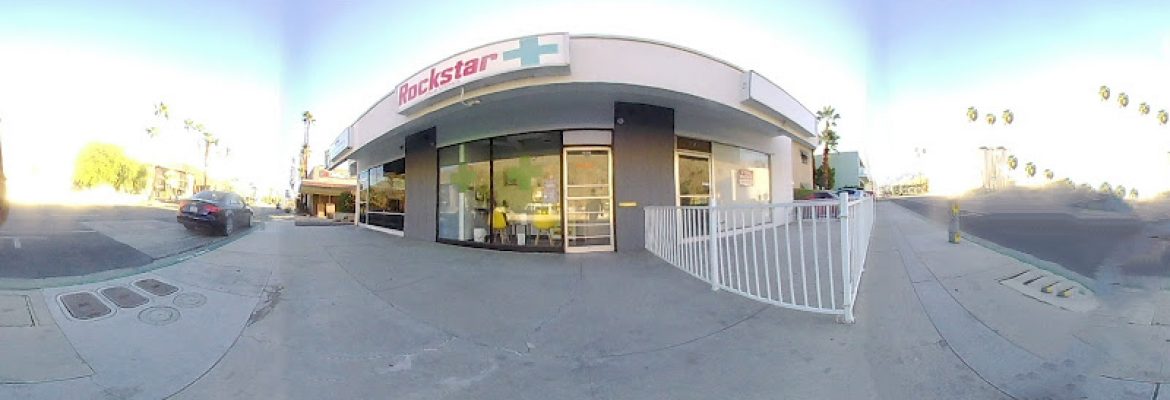 Rockstar cannabis dispensary Palm Springs